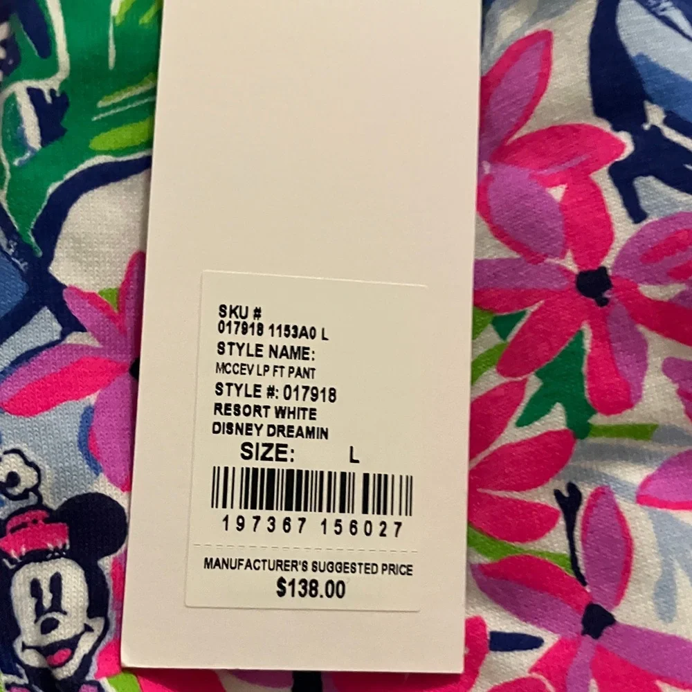 Lilly Pulitzer Disney Parks Dreamin Knit Pant - Picture 2 of 5